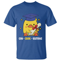 Graduation T Shirt Con-quack-ulations Congratulation Graduated Duck - Wonder Print Shop