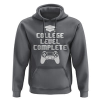 Graduation Gamer Hoodie College Level Complete Video Game Player Lover - Wonder Print Shop