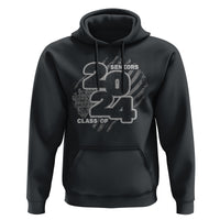 Graduation Hoodie Senior 2024 American Flag - Wonder Print Shop