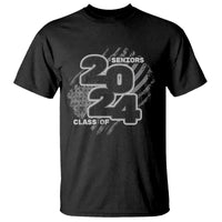 Graduation T Shirt Senior 2024 American Flag - Wonder Print Shop