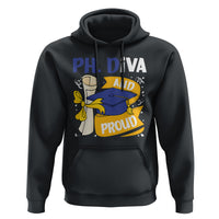 Ph.D. Graduation Hoodie Ph.Diva And Proud - Wonder Print Shop
