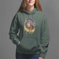 Ph.D. Graduation Hoodie Ph.Dope Black Afro Woman Doctorate Student Graduate - Wonder Print Shop