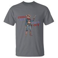 4th Of July T Shirt Chill The Fourth Out American Women - Wonder Print Shop