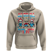 Funny 4th Of July Hoodie America Killing IT Since 1776 Horror - Wonder Print Shop