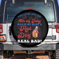 You Look Like The 4th Of July Funny Hot Dog Spare Tire Cover