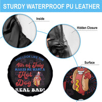 You Look Like The 4th Of July Funny Hot Dog Spare Tire Cover