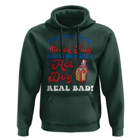 You Look Like The 4th Of July Funny Hot Dog Hoodie