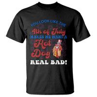 You Look Like The 4th Of July Funny Hot Dog T Shirt