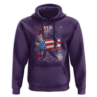 4th Of July Hoodie Bigfoot Fireworks Sasquatch American Flag - Wonder Print Shop
