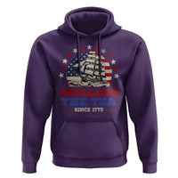 Funny 4th Of July Hoodie Spilling The Tea Since 1773 - Wonder Print Shop