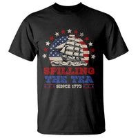 Funny 4th Of July T Shirt Spilling The Tea Since 1773 - Wonder Print Shop