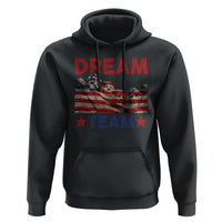 4th Of July Hoodie Dream Team Presidents Mount Rushmore - Wonder Print Shop