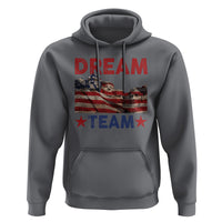 4th Of July Hoodie Dream Team Presidents Mount Rushmore - Wonder Print Shop