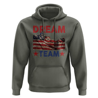 4th Of July Hoodie Dream Team Presidents Mount Rushmore - Wonder Print Shop