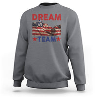 4th Of July Sweatshirt Dream Team Presidents Mount Rushmore - Wonder Print Shop
