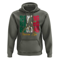 Mexican Boxing Style Mexico Flag Hoodie - Wonder Print Shop