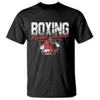 Boxing Cheaper Than Therapy T Shirt - Wonder Print Shop