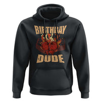 Birthday Dude Boxing Player Hoodie - Wonder Print Shop