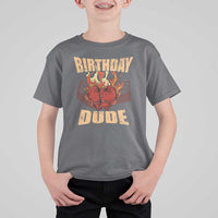 Birthday Dude Boxing Player T Shirt For Kid - Wonder Print Shop