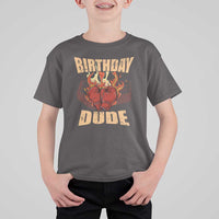 Birthday Dude Boxing Player T Shirt For Kid - Wonder Print Shop