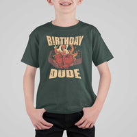 Birthday Dude Boxing Player T Shirt For Kid - Wonder Print Shop