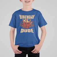 Birthday Dude Boxing Player T Shirt For Kid - Wonder Print Shop
