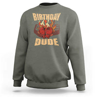 Birthday Dude Boxing Player Sweatshirt - Wonder Print Shop