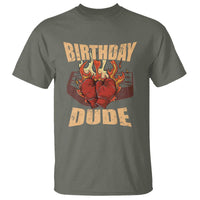 Birthday Dude Boxing Player T Shirt - Wonder Print Shop