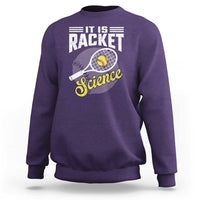 Funny Tennis Sweatshirt It's Racket Science - Wonder Print Shop
