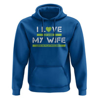 Funny I Love It When My Wife Lets Me PLay Pickleball Hoodie - Wonder Print Shop