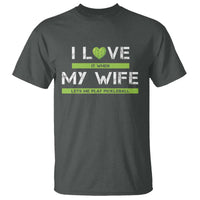 Funny I Love It When My Wife Lets Me PLay Pickleball T Shirt - Wonder Print Shop