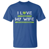 Funny I Love It When My Wife Lets Me PLay Pickleball T Shirt - Wonder Print Shop