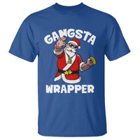 Christmas T Shirt Gangsta Wrapper Funny Santa Hip Hop - Wonder Print Shop