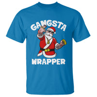 Christmas T Shirt Gangsta Wrapper Funny Santa Hip Hop - Wonder Print Shop