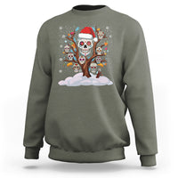 Christmas Sweatshirt Sugar Skull On Tree Funny Xmas - Wonder Print Shop
