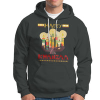 Christmas Hoodie Happy Kwanzaa African American Candles - Wonder Print Shop