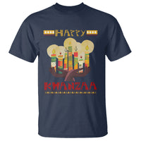 Christmas T Shirt Happy Kwanzaa African American Candles - Wonder Print Shop