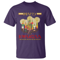 Christmas T Shirt Happy Kwanzaa African American Candles - Wonder Print Shop