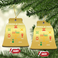7 Principles Of Kwanzaa African American Xmas Christmas Ornament - Wonder Print Shop
