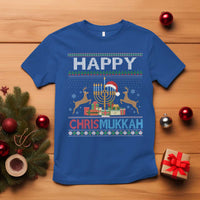 Happy Chrismukkah Funny Jewish Christmas Hanukkah Chanukah T Shirt - Wonder Print Shop