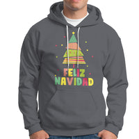 Feliz Navidad Colorful Xmas Tree Spanish Christmas Hoodie - Wonder Print Shop