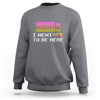 Funny Gamer Sweatshirt I Went AFK To Be Here But I Want It's Just BRB - Wonder Print Shop