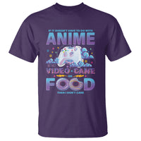 If It Doesn't Have To Do With Anime Video Games Or Food I Don't Care T Shirt - Wonder Print Shop