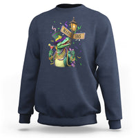 Bead Dinosaur Funny Mardi Grawr Gras Sweatshirt - Wonder Print Shop