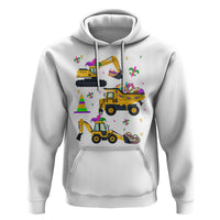 Mardi Gras Hoodie Jester Construction Vehicle Truck Fat Tuesday New Orleans - Wonder Print Shop