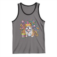 Mardi Gras Tank Top Fench Bulldog Cute Fat Tuesday Frenchie Pet Dog