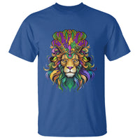 Mardi Gras T Shirt Pride Lion With Jester Hat Fat Tuesday Festival - Wonder Print Shop