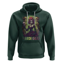 Mardi Gras Hoodie Voodoo Queen Skeleton Witch Creepy Skull - Wonder Print Shop
