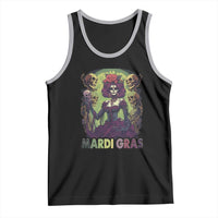 Mardi Gras Tank Top Voodoo Queen Skeleton Witch Creepy Skull