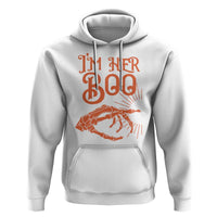 Halloween Couple Matching Hoodie I'm Her Boo Skeleton Hand - Wonder Print Shop
